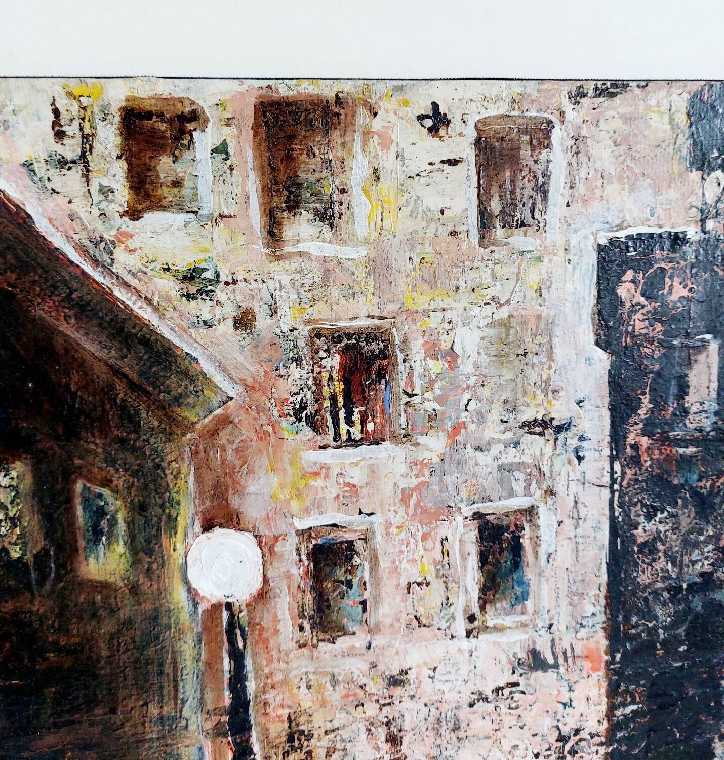 Nocturnal oil painting