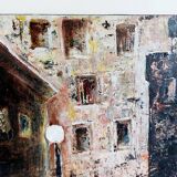 Nocturnal oil painting