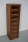 Vintage German Beech / Oak Haberdashery Shop Cabinet / Vitrine, 1950s