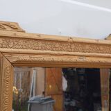 Mirror wood and stuc gilded 19th