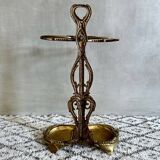 Antique Brass Umbrella Stand / Umbrella Holder