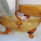 Glass dessert service