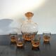 Vintage liqueur service