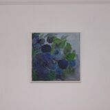 Swedish Oil on Canvas – “Blue Berries” by Martin Kallerup