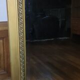 Old Large golden mirror/knot decoration 76x102cm