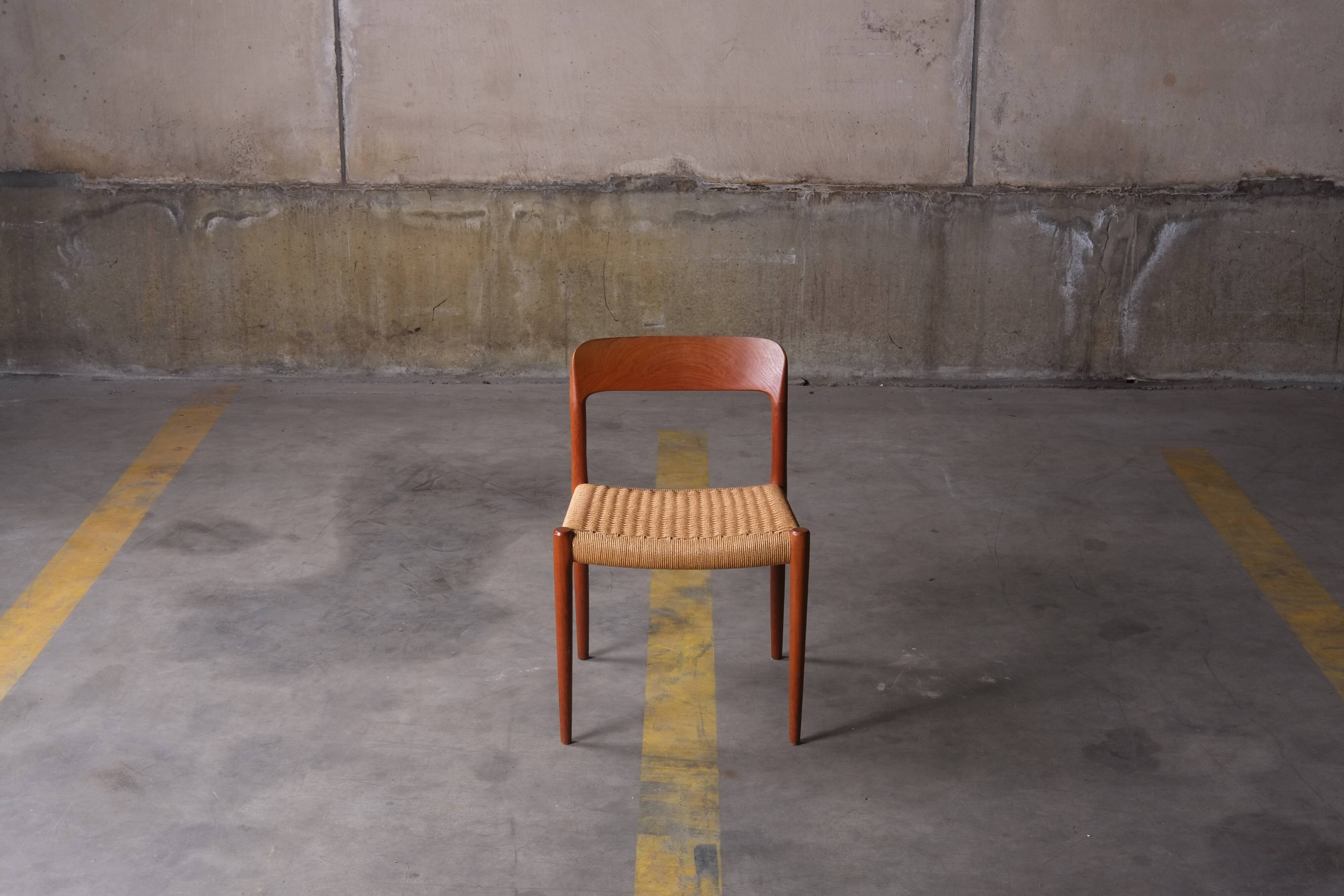 Niels O. Møller model 75 dining chair