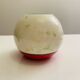 Round vase in Lunéville earthenware - "Poppy" collection