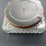 Large ceiling light or vintage wall sconce from the 1970s.