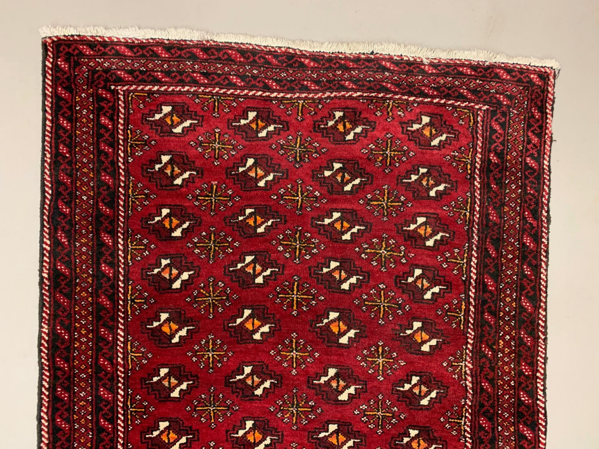 Vintage Turkoman Runner 303x104 cm