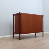 1950s mid-century teak storage cabinet bar F.lli Proserpio