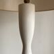 Modernist wooden floor lamp Brancusi Endless column 1940 1950