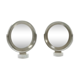 Pair of Sergio Mazza mirrors, model "narciso"