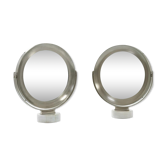 Pair of Sergio Mazza mirrors, model "narciso"