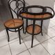 Ensemble Table de toilette et sa chaise Thonet années 1900