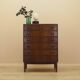 Commode en noyer, design danois, années 1960, designer : Kai Kristiansen