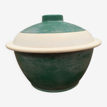 Vintage green Goyana ice bucket