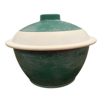 Vintage green Goyana ice bucket