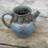 Art Nouveau stoneware pitcher signed Denbac