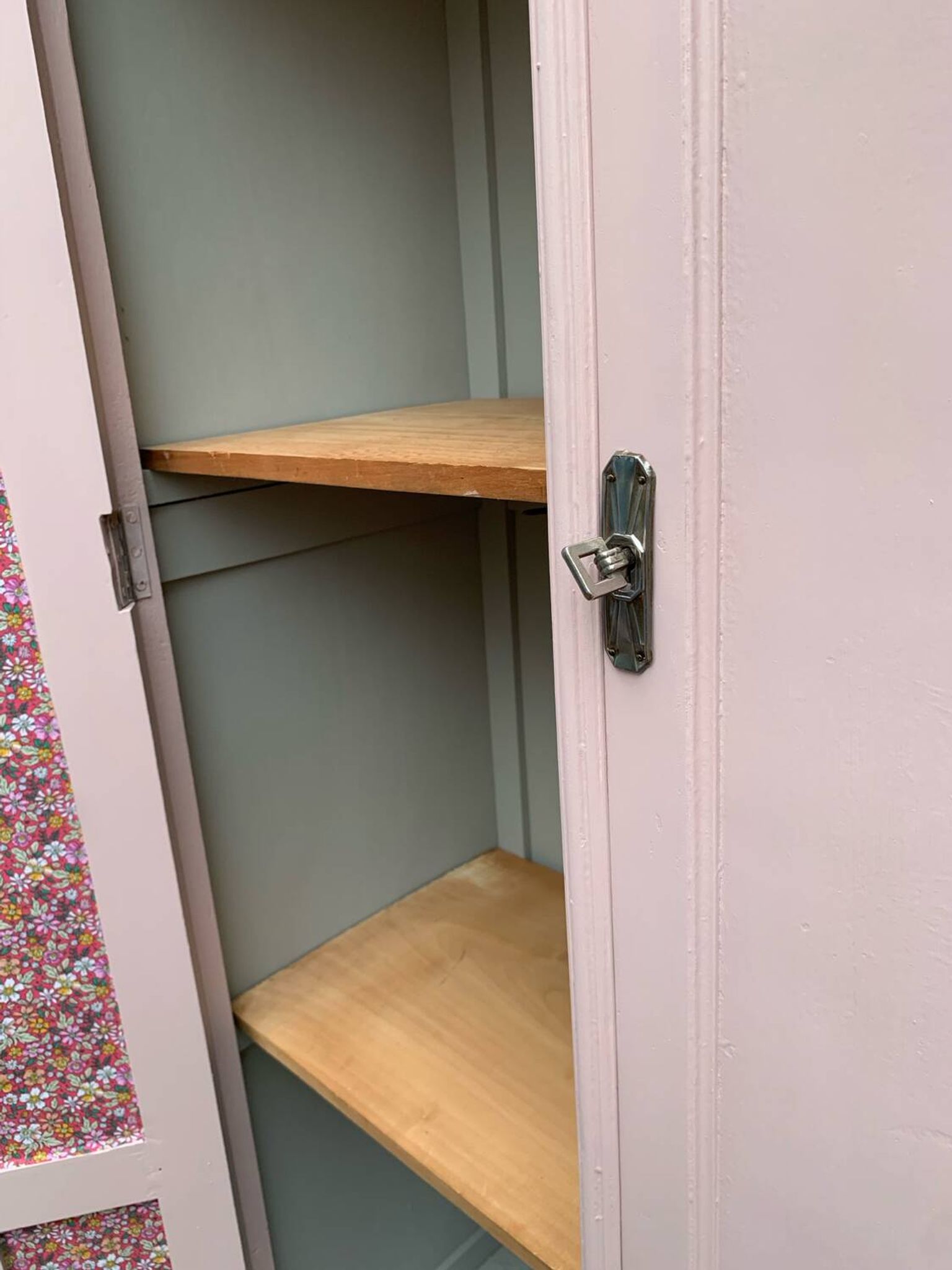 Parisian Art Deco wardrobe rose 1930