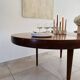 Table à manger vintage scandinave Baumann 