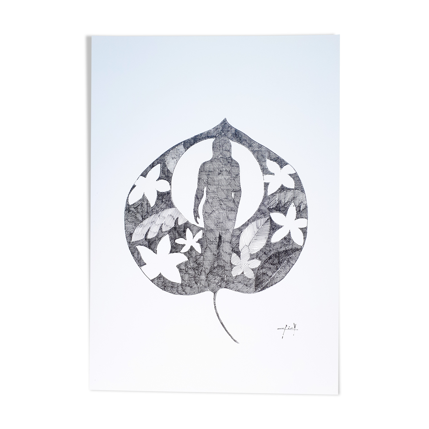 "eve" encre de chine