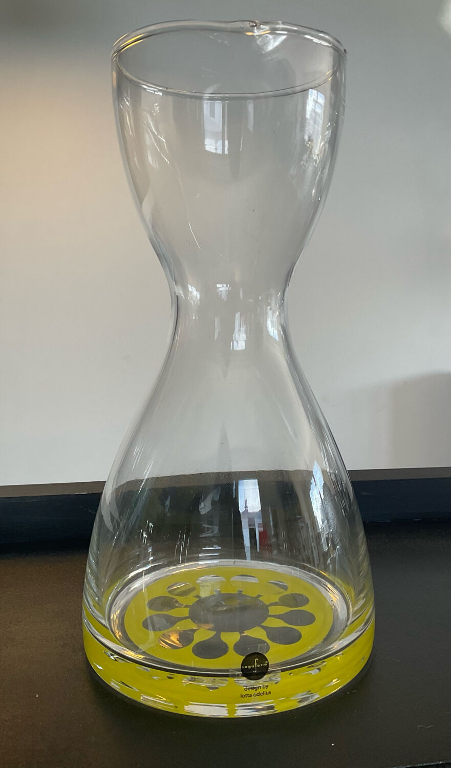 Vintage lemonade decanter Lotta Odelius 70s