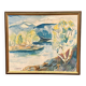 Original Swedish Oil on Canvas – “River” by Liljedahl – Signed – Dated 1986