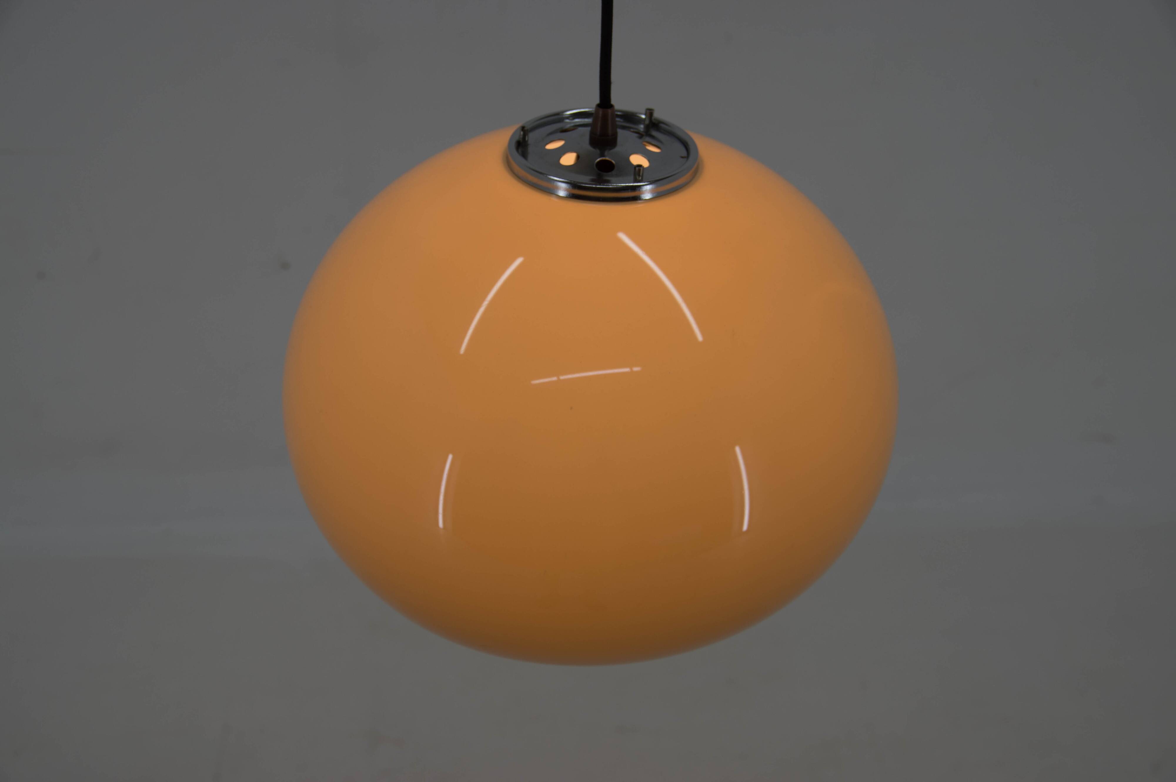 Midcentury Pendant Designed by Harvey Guzzini for Meblo, Italy, 1970s