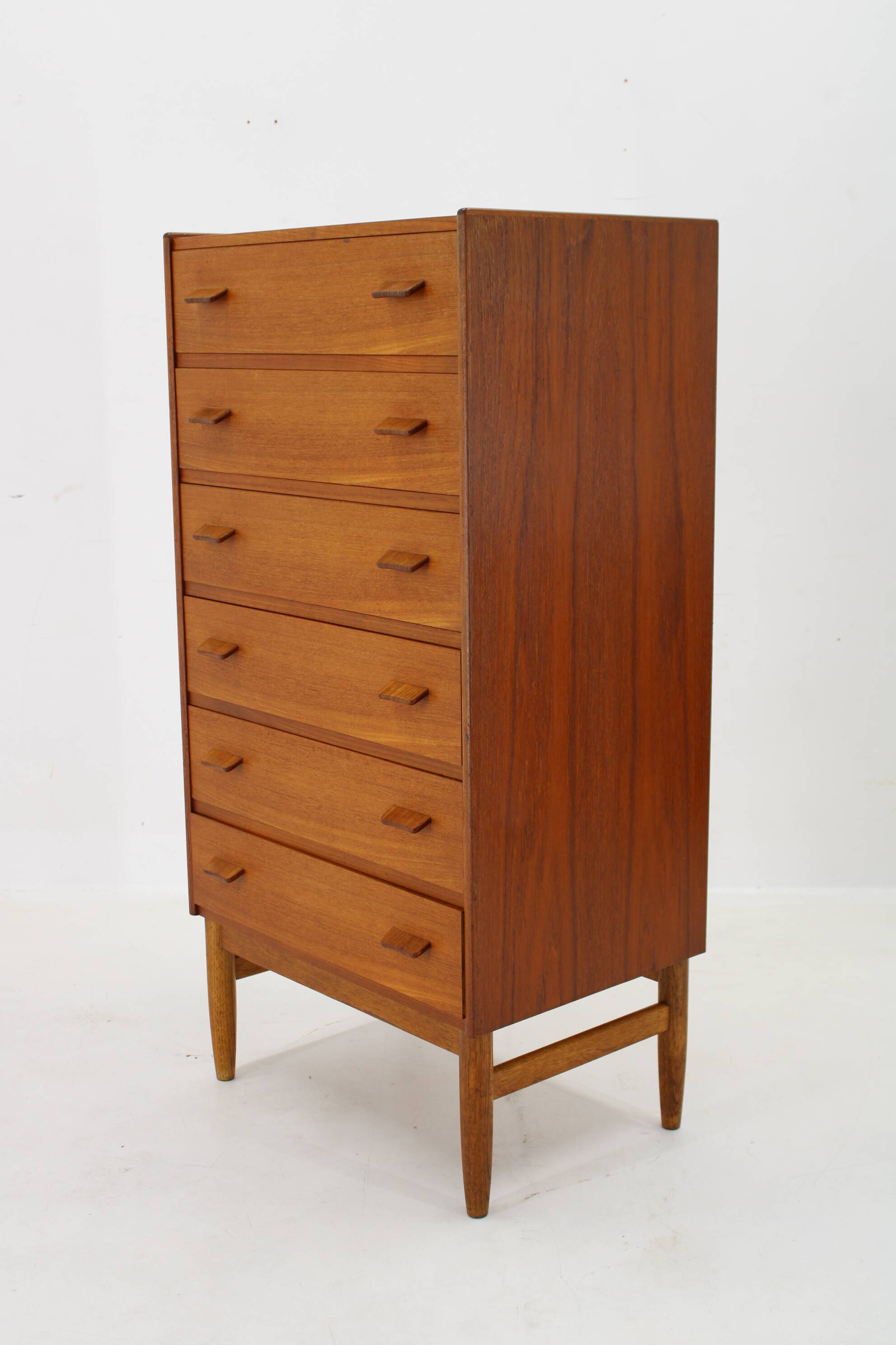 1960s Poul Volther Teak Chest of Drawers by Munch Slagelse Mobler, Denmark