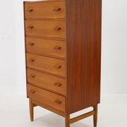 1960s Poul Volther Teak Chest of Drawers by Munch Slagelse Mobler, Denmark