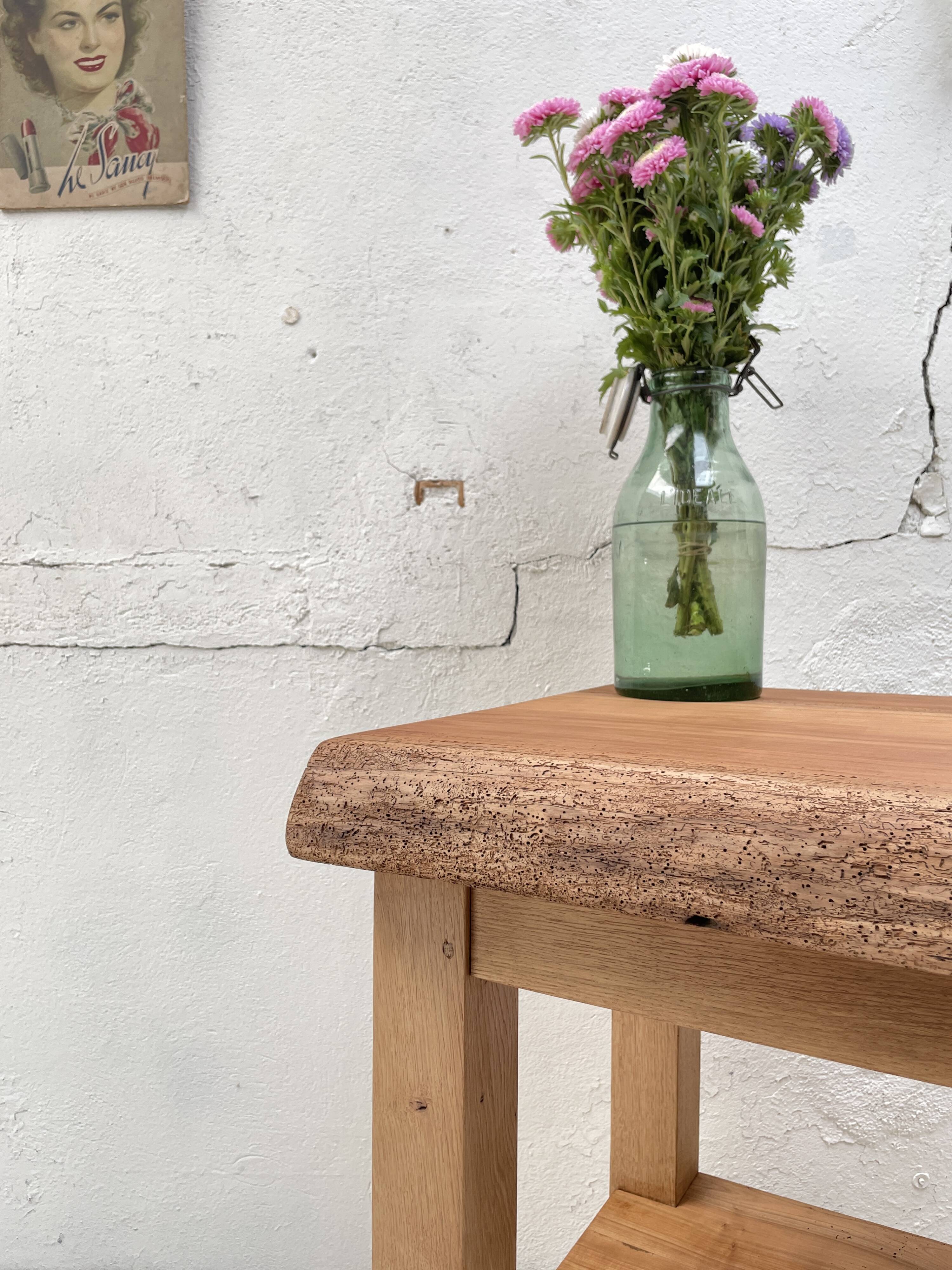 Solid wood workbench