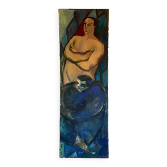 Cubist painting