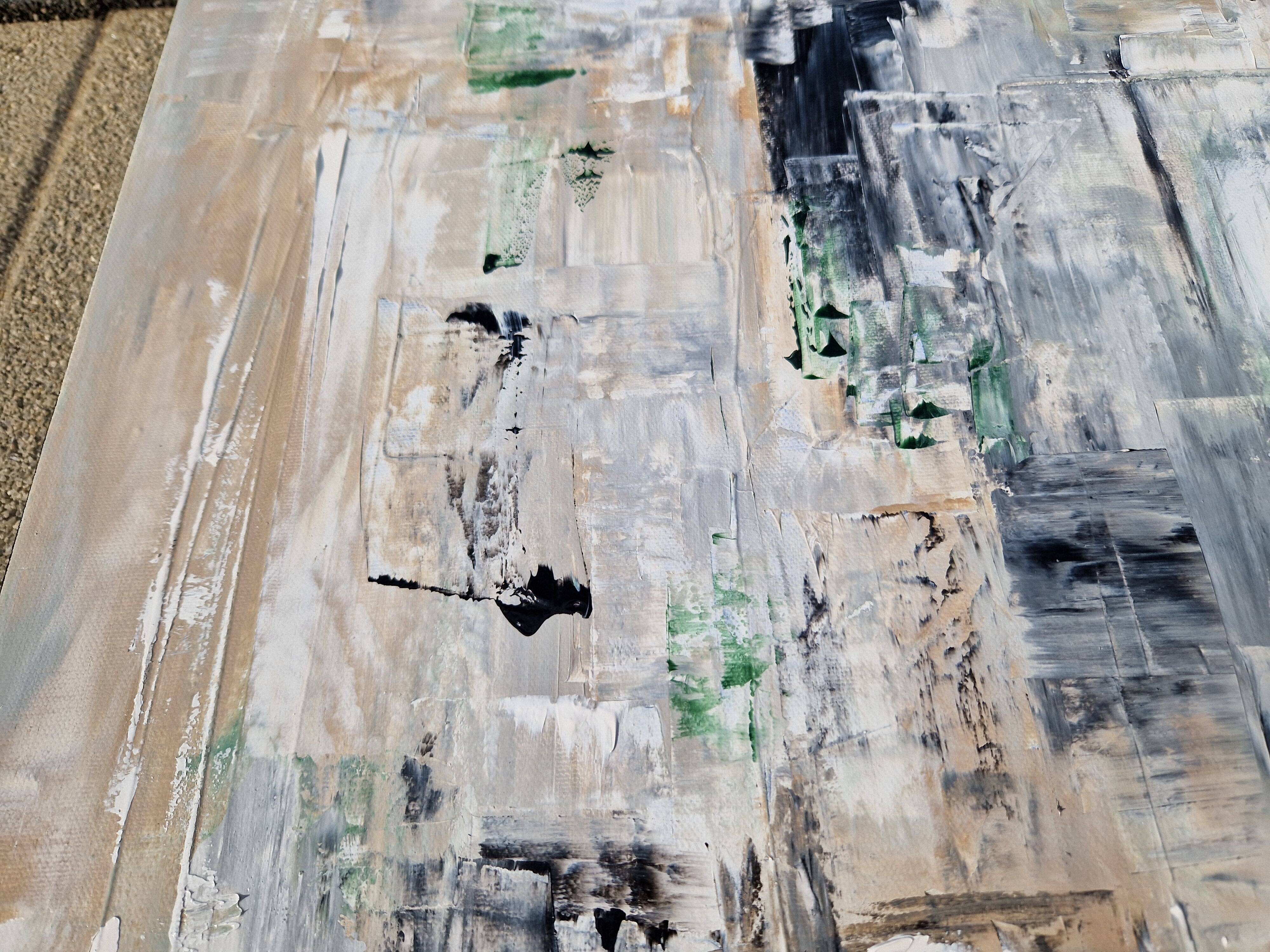 Abstract painting table