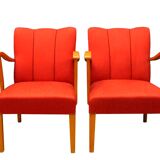 Scandinavian club chairs, Sweden, 1950s, set of 2