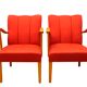 Fauteuils scandinaves, Suède, années 1950, lot de 2