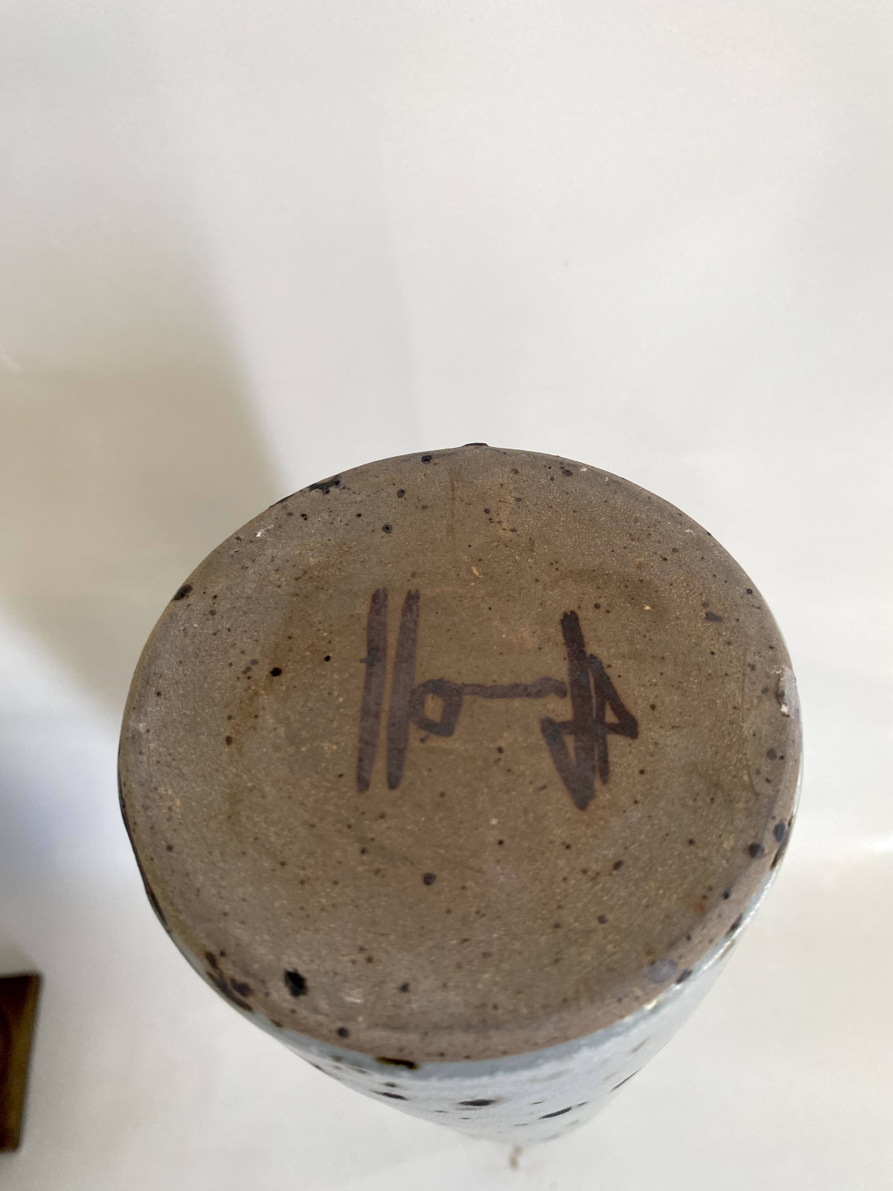 Pyrite ceramic bottle vase 47 cm