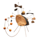 Vintage natural mobile sculpture