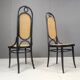 Thonet No. 207 “Long John” Dining Chairs, Set of 6, 1981