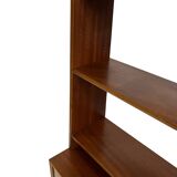 Vintage Wall Cabinet Bookcase Swedish Design 1960s