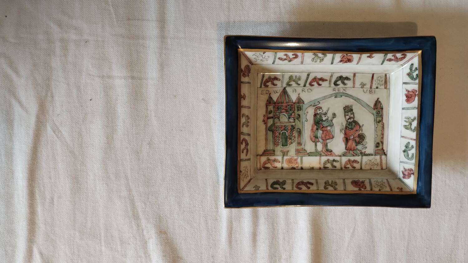 Limoges porcelain pocket tray