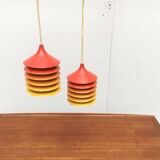 Vintage Duett pendant lamps by Bent Gantzel Boysen for Ikea, set of 2
