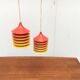 Vintage Duett pendant lamps by Bent Gantzel Boysen for Ikea, set of 2