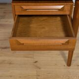 Mid-Century Teak Desk by I.B Kofod-Larsen for Seffle Möbelfabrik, Sweden, 1950s