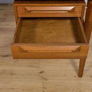 Mid-Century Teak Desk by I.B Kofod-Larsen for Seffle Möbelfabrik, Sweden, 1950s