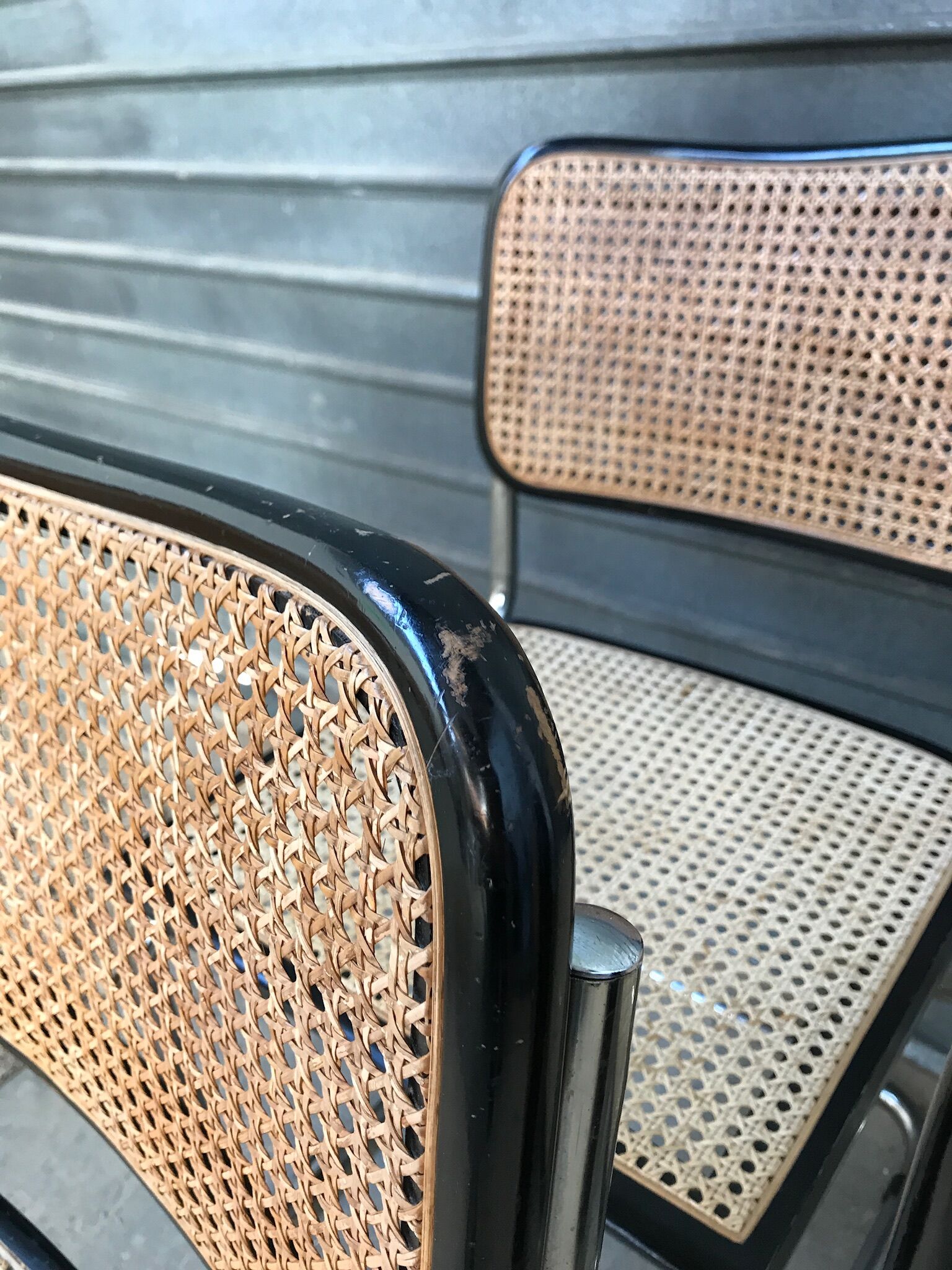 4 chairs  Marcel Breuer