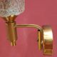 Vintage brass wall light