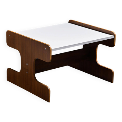 Table basse en contreplaqué et stratifié, Negroni, circa 1970