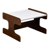 Plywood and laminate coffee table, Negroni, circa 1970