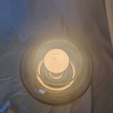 Sciolari style brass and glass lamp, 1970