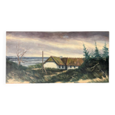 Painting Denmark sea view